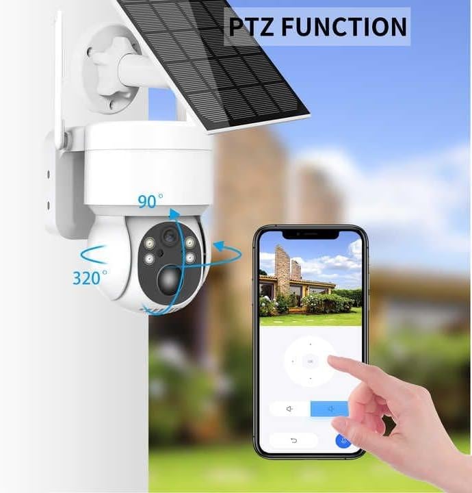 KD - Outdoor Solar Powered 4G Security Camera