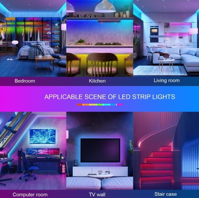 LED Strip Lights RGB (5-30m) (20M)