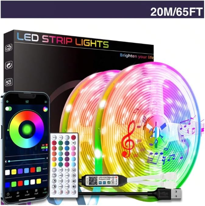 LED Strip Lights RGB (5-30m) (20M)