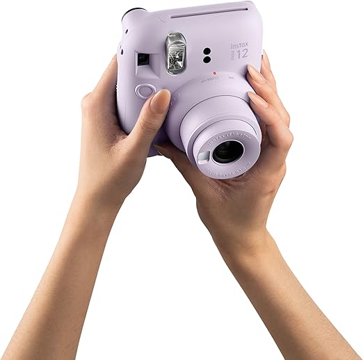 instax Fujifilm Mini 12 Instant Film Camera, Lilac Purple