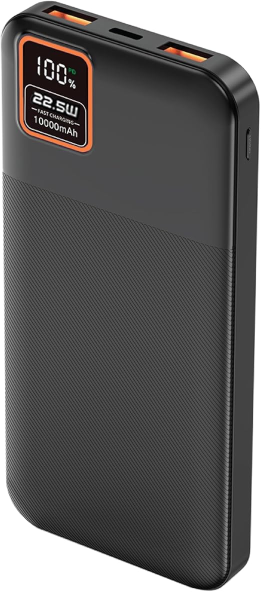 Supa Fly 10000mAh Fast Charge Power Bank | Power Delivery 22.5W Dual Device USB-A & Type-C Charge Ports